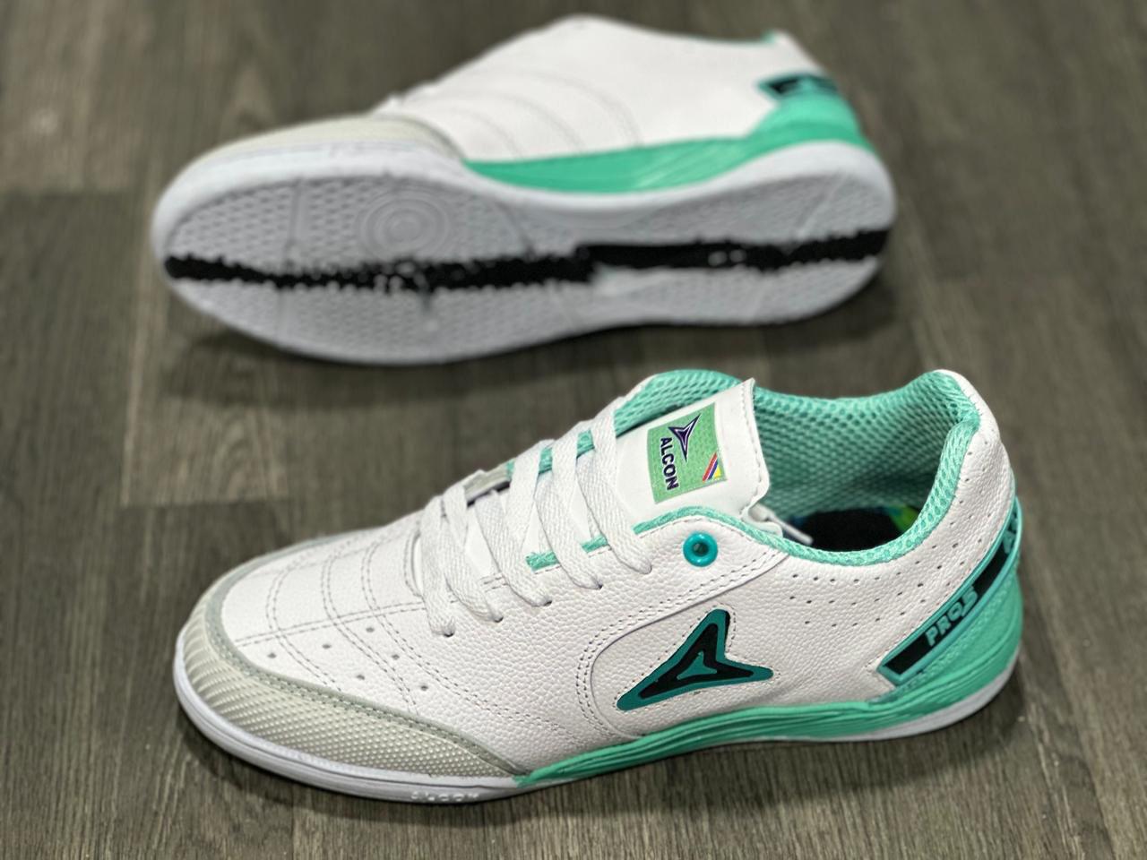 Zapatilla Nacional Blanco Verde